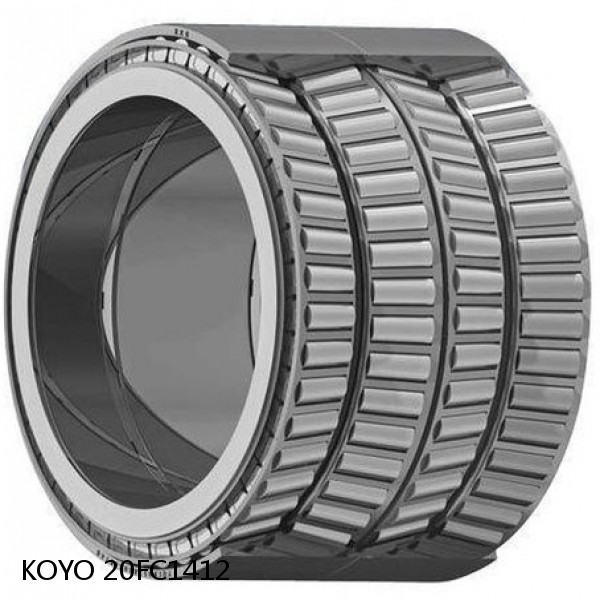 20FC1412 KOYO Four-row cylindrical roller bearings #1 small image