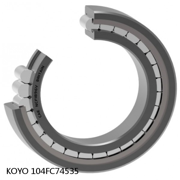 104FC74535 KOYO Four-row cylindrical roller bearings