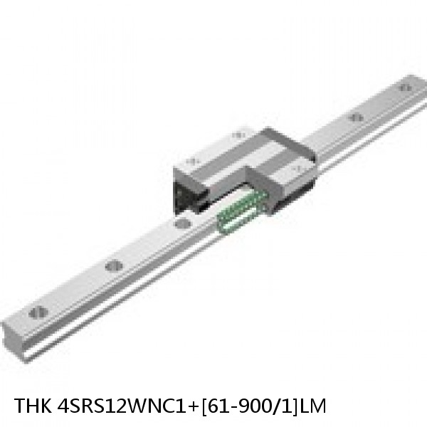 4SRS12WNC1+[61-900/1]LM THK Miniature Linear Guide Caged Ball SRS Series #1 image
