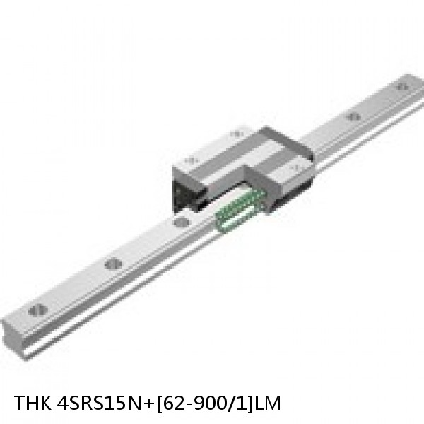 4SRS15N+[62-900/1]LM THK Miniature Linear Guide Caged Ball SRS Series #1 image