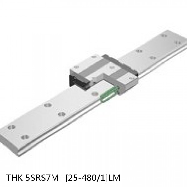 5SRS7M+[25-480/1]LM THK Miniature Linear Guide Caged Ball SRS Series #1 image