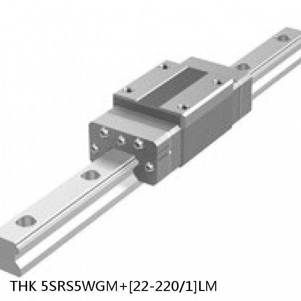 5SRS5WGM+[22-220/1]LM THK Miniature Linear Guide Full Ball SRS-G Accuracy and Preload Selectable #1 image