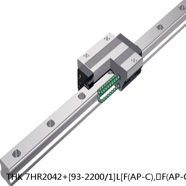 7HR2042+[93-2200/1]L[F(AP-C),​F(AP-CF),​F(AP-HC)] THK Separated Linear Guide Side Rails Set Model HR #1 image