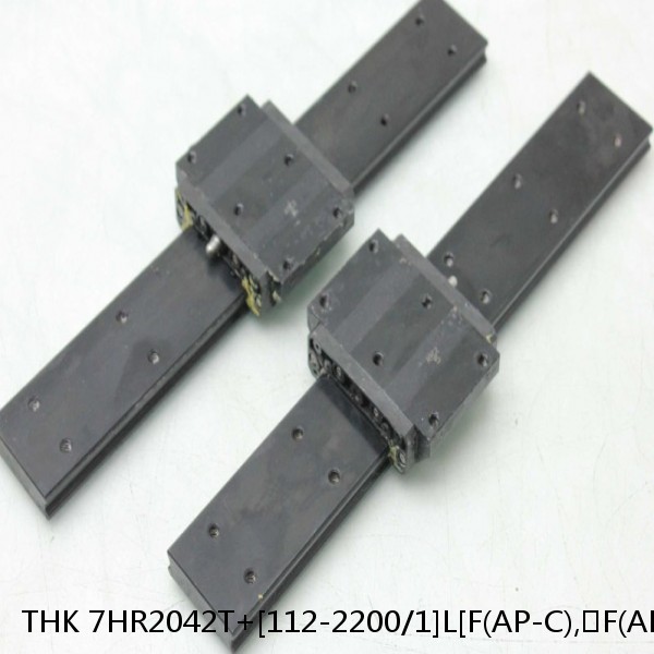 7HR2042T+[112-2200/1]L[F(AP-C),​F(AP-CF),​F(AP-HC)] THK Separated Linear Guide Side Rails Set Model HR #1 image