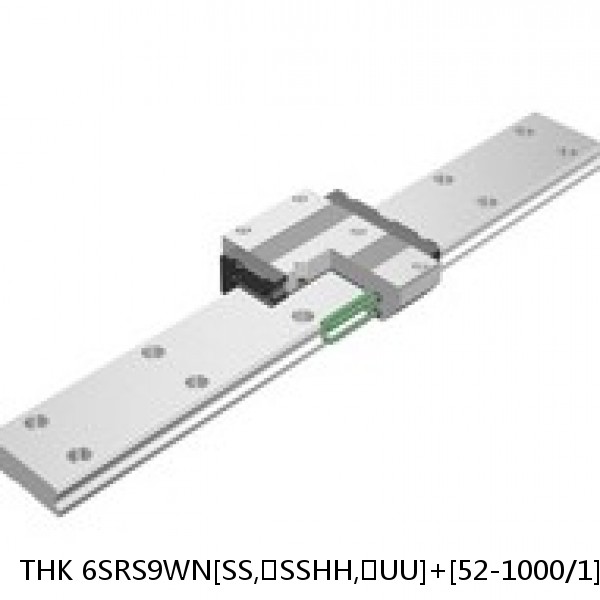 6SRS9WN[SS,​SSHH,​UU]+[52-1000/1]LM THK Miniature Linear Guide Caged Ball SRS Series #1 image