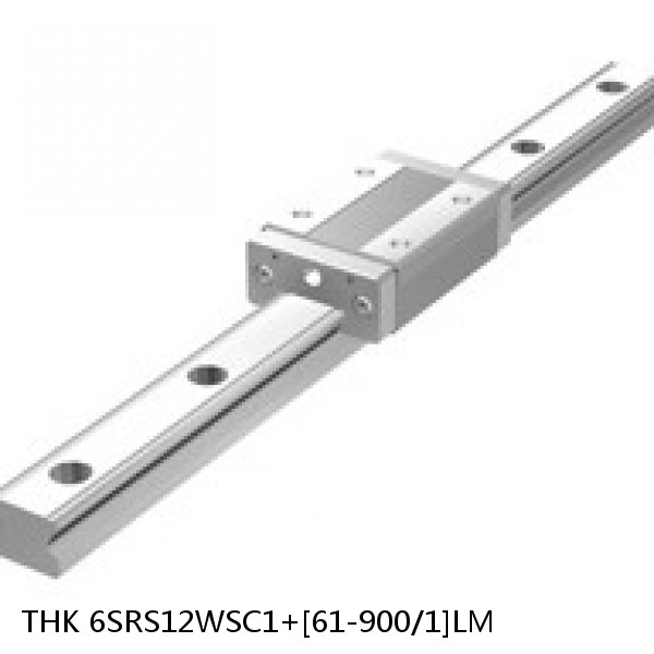 6SRS12WSC1+[61-900/1]LM THK Miniature Linear Guide Caged Ball SRS Series #1 image